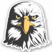 Eagle Head Front Sticker (Voorkant)