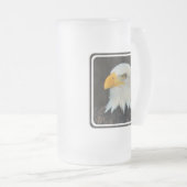 Eagle Head Frosted Beer Mok (Voorkant rechts)