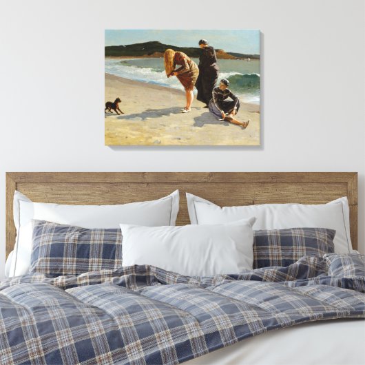 Eagle Head High Tide Canvas Afdruk (Insitu (Slaapkamer))