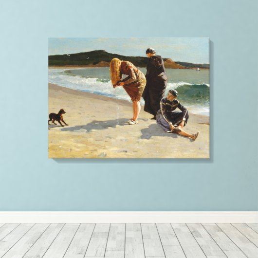 Eagle Head High Tide Canvas Afdruk (Insitu (Houten vloer))