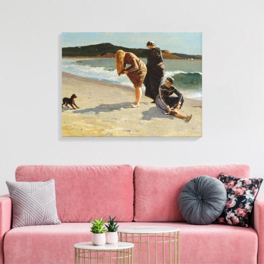 Eagle Head High Tide Canvas Afdruk (Insitu (Woonkamer))