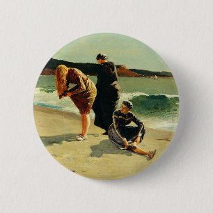 Eagle Head, Manchester, Massachusetts Fijne Kunst  Ronde Button 5,7 Cm