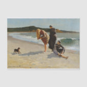 Eagle Head, Manchester, Massachusetts (hoogwater) Tissuepapier (Voorkant)