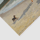 Eagle Head, Manchester, Massachusetts (hoogwater) Tissuepapier (Detail)