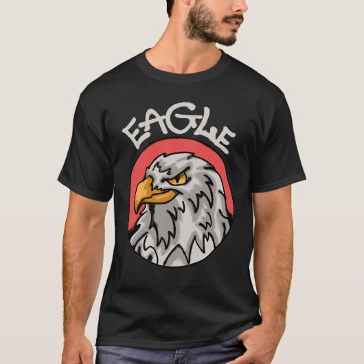 Eagle Head streetwear T-shirt (Voorkant)