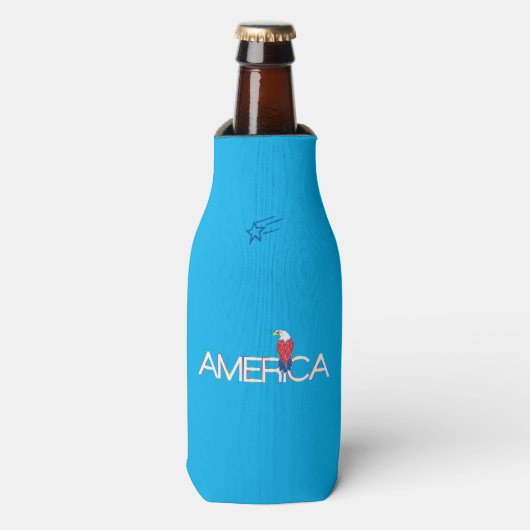 Eagle Heart America Flesjeskoeler (Fles Voorkant)