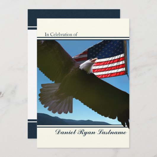 Eagle Honor Kaart (Voorkant / Achterkant)