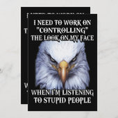 Eagle ik moet werken aan het controleren van de bl kaart (Voorkant / Achterkant)