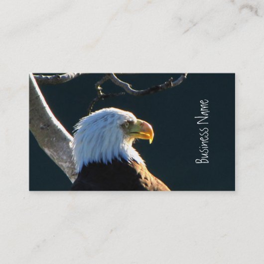 Eagle in Attentie Visitekaartje (Voorkant)