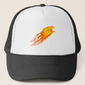 Eagle in Flames Trucker Pet (Voorkant)
