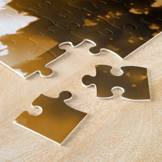 Eagle in Flight Art Legpuzzel (Zijkant)