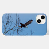 Eagle in Flight iPhone Case (Achterkant (horizontaal))