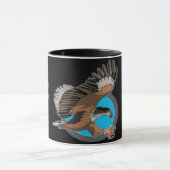 Eagle in Flight Mok (Midden)