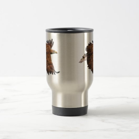 Eagle in Flight Travel Coffee Reisbeker (Center)