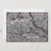 Eagle in sneeuwstorm vakantie Kaart (Achterkant)