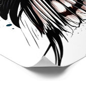 Eagle in the mountain poster (Hoek)