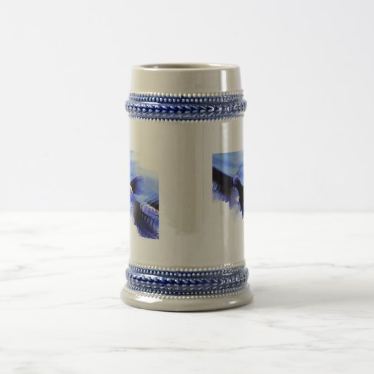 Eagle in vlucht bierpul (Center)