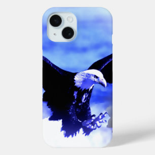 Eagle in vlucht iPhone 15 case