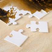 Eagle in vlucht legpuzzel (Zijkant)