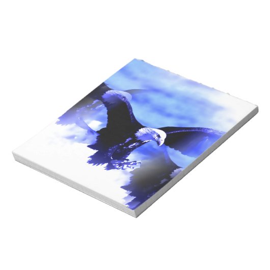 Eagle in vlucht notitieblok (Linkerzijde)