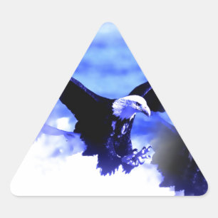Eagle in vlucht sticker