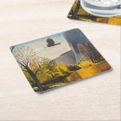 Eagle in Yosemite National Park, door Gary Poling Kartonnen Onderzetters (Schuin)