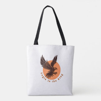 Eagle is de King Canvas tas - Bold Eagle Graphic,