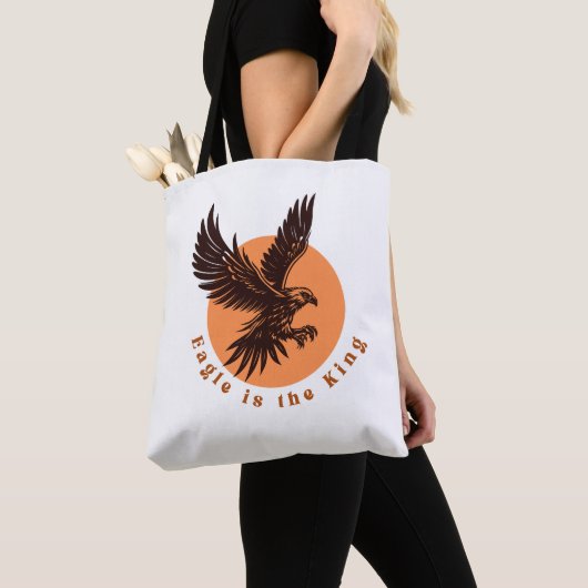 Eagle is de King Canvas tas - Bold Eagle Graphic, (Dichtbij)