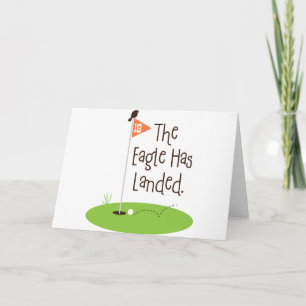 Eagle is, de Scène van het Golf geland Kaart