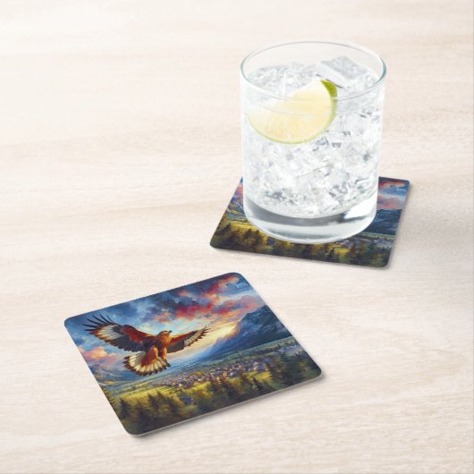 Eagle Kartonnen Onderzetters (Insitu)