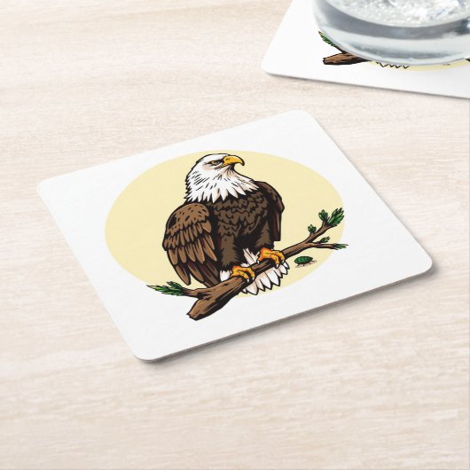 Eagle Kartonnen Onderzetters (Schuin)