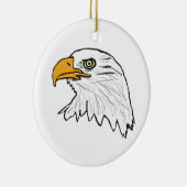 Eagle Keramisch Ornament (Rechts)