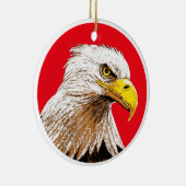 Eagle Keramisch Ornament (Rechts)