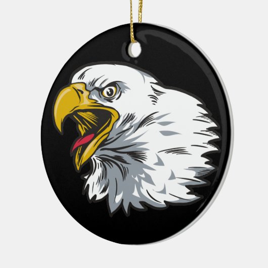 Eagle Keramisch Ornament (Links)