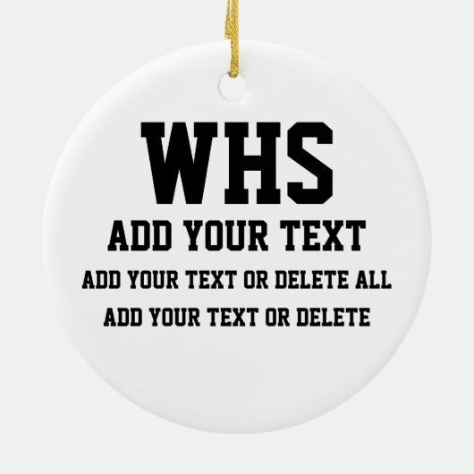 Eagle Keramisch Ornament (Achterkant)