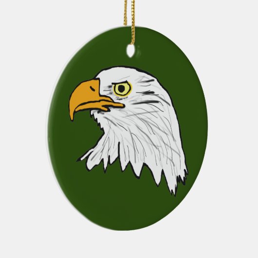 Eagle Keramisch Ornament (Rechts)