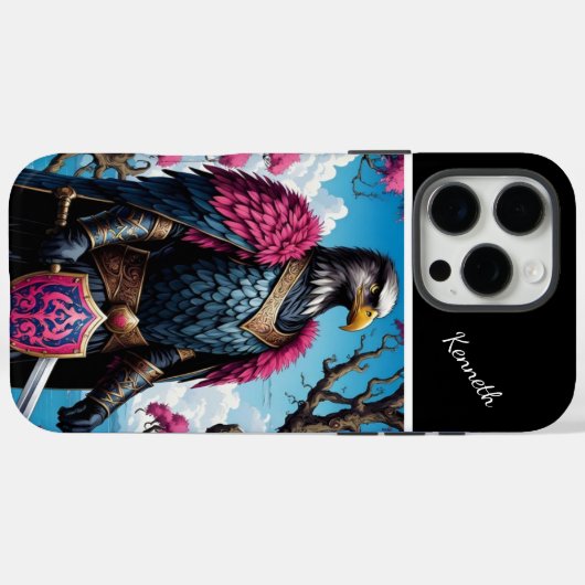 Eagle Knight's Vigil Case-Mate iPhone Case (Achterkant (horizontaal))