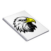 Eagle kop notitieboek (Rechterzijde)