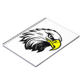 Eagle kop notitieboek (Linkerzijde)