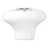 Eagle kop Tattoo keramische romp Keramische Knop (Zijkant)