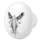 Eagle kop Tattoo keramische romp Keramische Knop (Rechts)