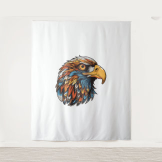 Eagle kop wandkleed