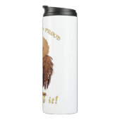 Eagle Koppig Deal Met Het Schattig Schattig Grappi Thermosbeker (Geroteerd rechts)