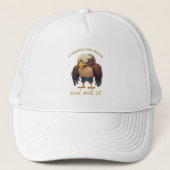 Eagle Koppig Deal Met Het Schattig Schattig Grappi Trucker Pet (Voorkant)