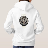 Eagle kracht en vrijheid hoodie (Achterkant)