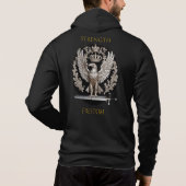 Eagle kracht en vrijheid hoodie (Achterkant)