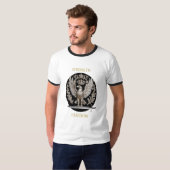 Eagle kracht en vrijheid t-shirt (Voorkant volledig)