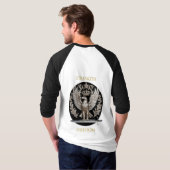 Eagle kracht en vrijheid t-shirt (Achterkant volledig)