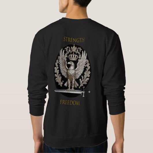 Eagle kracht en vrijheid trui (Achterkant)