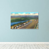 Eagle Lake Canvas Afdruk (Insitu (Houten vloer))